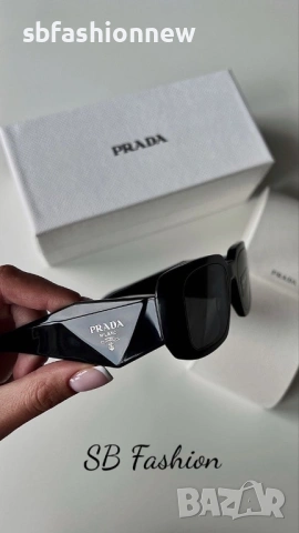 Prada очила с лого, снимка 4 - Слънчеви и диоптрични очила - 54011831