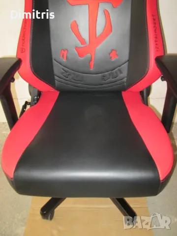 Геймърски стол Noblechairs Hero DOOM Edition , снимка 15 - Столове - 48942636