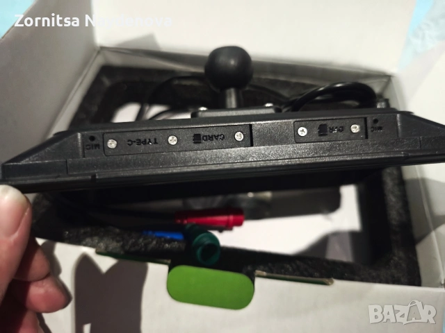 EKIY M4 7inch Motorcycle CarPlay Navigation , снимка 4 - Аксесоари и консумативи - 53895753