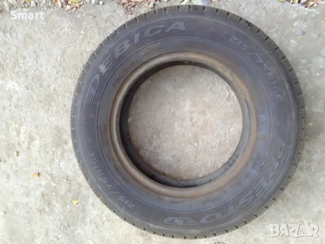Лятна гума 215/75/16с Дебица за бус 1 брой, снимка 3 - Гуми и джанти - 49748684