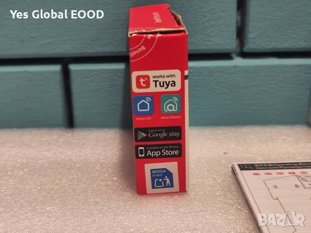 Smart Life WiFi DIN релса с измерване 16A – TUYA APP, дистанционно, снимка 4 - Друга електроника - 50977557