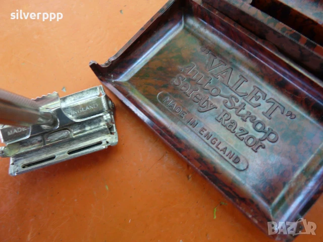  Английска самобръсначка VALET , снимка 4 - Други ценни предмети - 51012869