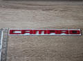 Chevrolet Camaro Шевролет Камаро червен надпис емблема, снимка 3