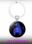 Стилни Ключодържатели със Зодии(кръгли) – Перфектният Подарък за всички възрасти, снимка 2