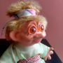 Играчка Кукла Трол Troll 17 см + коса , снимка 1