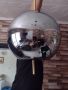 Пандел висяща таванна ЛЕД лампа с огледална топка лукс колекция хром, снимка 6