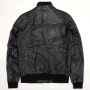 ZARA MAN Оригинално Мъжко Кожено Яке S-M, снимка 4