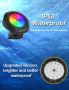 NATPOW Pond Lights, RGB подводни прожектори, Bluetooth APP контрол, IP68, 4 в 1, снимка 5