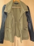 Дамско яке ZARA с ръкави от естествена кожа, размер M , снимка 6