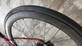 НОВ карбонов шосеен велосипед Ridley Fenix SLiC Disc Shimano 105 Di2 Novatec Tubeless | M, снимка 17