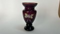 Кристална малка ваза Bohemia, снимка 1