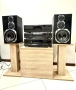 🔊Ретро аудио система - сет TECHNICS - ресийвър -усилвател с радио, сд плеър, дек и тонколони🔈, снимка 1