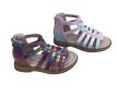 Многоцветни детски сандали за момиче - За цветна разходка през лятото!, снимка 3