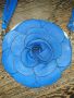 Дамско портмоне роза, синьо, размер 16см., снимка 3