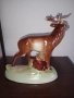 Голям стар порцелан фигура елен стар български порцелан статуетка , снимка 4