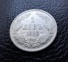 Стара сребърна монета 1 лев 1882 г. / 3 / България , снимка 2