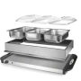 Електрически нагревател за бюфет 2 в 1 - винаги топла храна, снимка 5