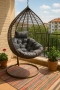 Градинска висяща люлка тип гнездо,яйце–Промоция!, снимка 1
