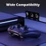 Контролер Clevo за PS4, безжичен контролер за игри, съвместим с P4, P4 Slim,P4 Pro с двойна вибрация, снимка 2