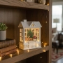 Снежна Коледна къщичка с Дядо Коледа – Идеален празничен акцент, снимка 4