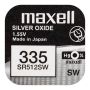 Сребърна батерия Maxell 335, SR512SW, снимка 2