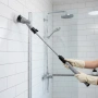 Водоустойчива електрическа почистваща четка с литиево-йонна батерия и регулируема дръжка, снимка 3