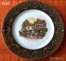 Голяма декоративна чиния Alton Towers / Bristol, снимка 4