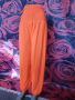 Ярко Неоново оранжев еластичен панталон потури Л, снимка 5