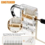 26 части Lock Pick Set – комплект за обучение и практика- шперцове, снимка 11