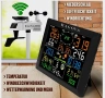 Професионална WLAN метеорологична станция  FT0310, безжична WiFi с 8-инч.цветен дисплей , снимка 2