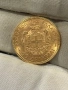 Златна монета 20 драхми 1884 година, снимка 4