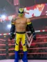 Екшън фигура WWE Sin Cara Син Кара Basic Series Yellow Lucha играчка, снимка 4