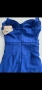 Синя рокля с етикет, снимка 3