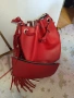 дамска червена чанта , снимка 3
