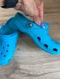 Оригинални светло сини чехли Crocs ! 35-36 н, снимка 6