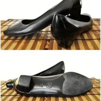 Bally 1851 Grayson Swiss / 37* / дамски обувки естествена кожа и кован гьон / състояние: отлично, снимка 6 - Дамски елегантни обувки - 45569951