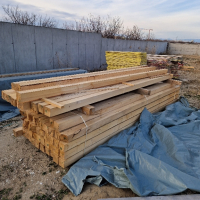 Дървен материал - греди и дъски [ дъсчена обшивка за покрив ], снимка 1 - Строителни материали - 45027103