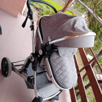 Бебешка количка 3 в 1 KIKKABOO, снимка 2 - Детски колички - 44967035