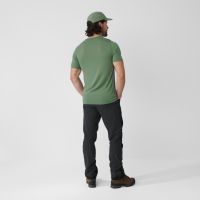 Тениска Fjall Raven Abisko Wool Classic SS, в цвят Light olive, снимка 3 - Екипировка - 45337917