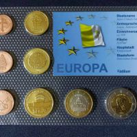 Пробен Евро Сет - Ватикана 2009 , 8 монети, снимка 1 - Нумизматика и бонистика - 45203445