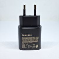 Оригинално Зарядно SAMSUNG 25W 220v Super Fast Charger USB-C EP-TA800EBE, Черен (Bulk), снимка 1 - Оригинални зарядни - 45236075