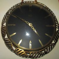 Немски стенен механичен часовник с гонгове, снимка 2 - Стенни часовници - 45843556