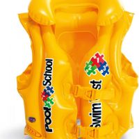 Безопасност и забавление: Детска надуваема спасителна жилетка, снимка 3 - Надуваеми играчки - 45732874