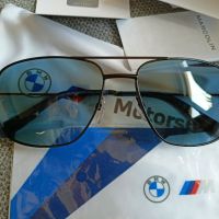 НОВИ мъжки слънчеви очила BMW Motorsport, черна рамка, авиатор, поляризация ОРИГИНАЛЕН ПРОДУКТ, снимка 3 - Слънчеви и диоптрични очила - 45463112