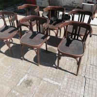 ретро виенски столове, снимка 5 - Столове - 45652307