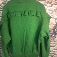 Зелена блуза , снимка 2 - Блузи с дълъг ръкав и пуловери - 45457490