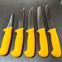 Комплект професионални касапски ножове 5бр, снимка 3 - Прибори за хранене, готвене и сервиране - 46079082