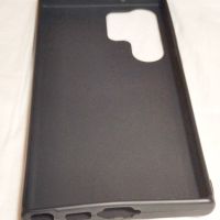 Черен, силиконов Калъф за Samsung Galaxy S23 Ultra, снимка 3 - Калъфи, кейсове - 45675684