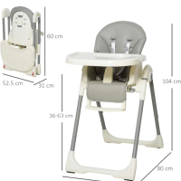 Бебешко столче за хранене, снимка 2 - Столчета за хранене - 44971477