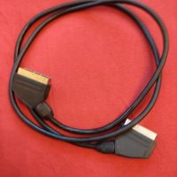Скарт кабел scart cable 1.5м., снимка 1 - Приемници и антени - 45361059